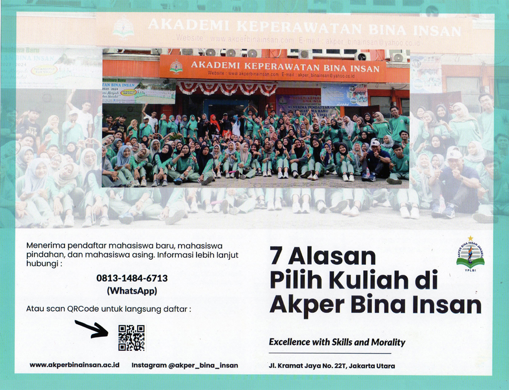 Brosur Akper Bina Insan Jakarta 2024